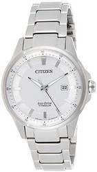 CITIZEN 西铁城 男式 aw1490&nbsp;&ndash;&nbsp;50&nbsp;A 光动能 TI + IP 钛合金手表