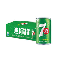 7-Up 七喜 冰爽汽水 冰爽柠檬味 200ml*10听