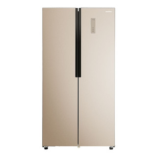 AUCMA 澳柯玛 健康养鲜系列 BCD-632WPNE 风冷对开门冰箱 632L 金色