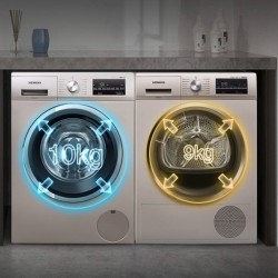SIEMENS 西门子 WM12P2692W+WT47W5691W 洗烘套装