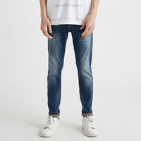 JACK&JONES; 杰克琼斯 220132556 男士百搭弹力牛仔裤