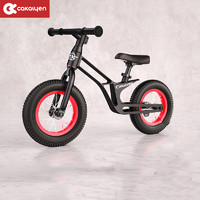 Cakalyen 美国 儿童平衡车小孩滑步车两轮无脚踏单车童车12寸C01 星爵--黑