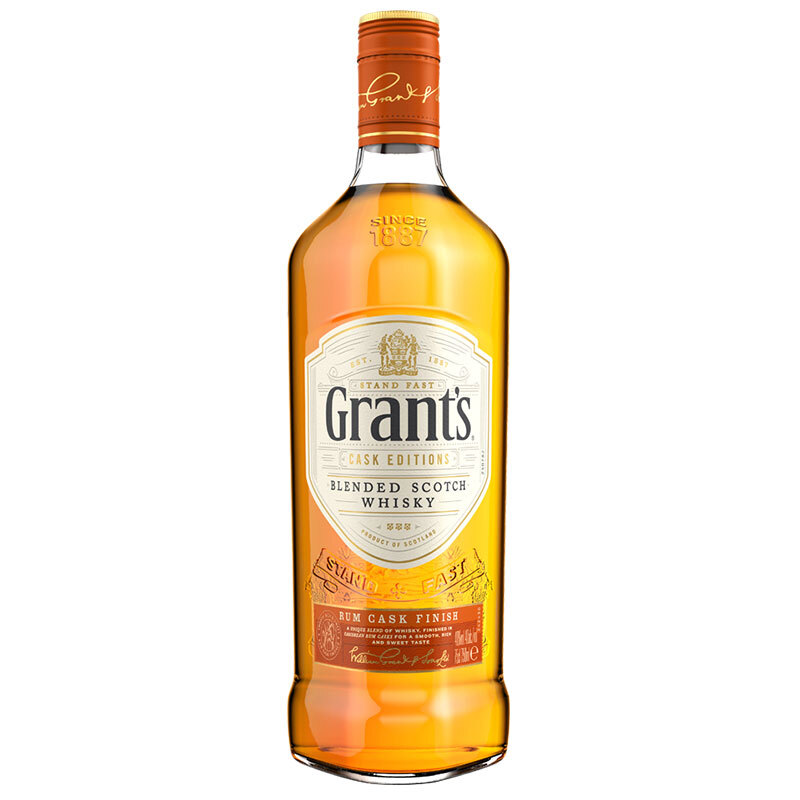 Grant's 格兰 格兰朗姆桶 苏格兰 威士忌 40%vol 700ml