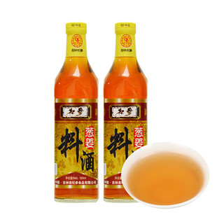 杞参 食用葱姜料酒500ml 糯米料酒 增鲜去腥除膻做菜调料调味品