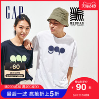 Gap 盖璞 男女装情侣潮流纯棉短袖T恤732678夏季2021新款