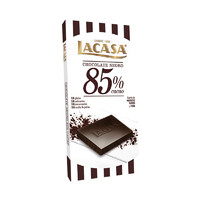 LACASA 乐卡莎 黑巧克力 原味 100g