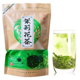 川盟 茉莉花茶  四川雅安花茶 旭雅飘雪茶叶250克 蒙顶山茶 茉莉花茶