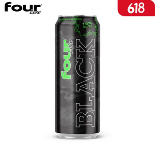 fourloko 四洛克预调鸡尾酒果味网红酒新款暗夜695ml一罐装