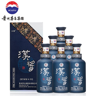 京东百亿补贴：MOUTAI 茅台 汉酱（铂金蓝）51度 酱香型白酒 500ml*6 整箱装