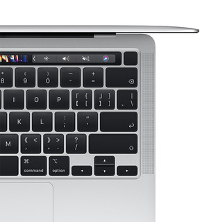 Apple 苹果 MacBook Pro 2020款 M1 芯片版 13.3英寸 轻薄本 银色 (M1、核芯显卡、8GB、256GB SSD、2.5K、60Hz)