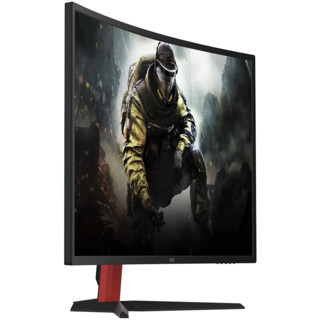 HKC 惠科 GX32 31.5英寸 VA 曲面 FreeSync 显示器（1920×1080、165Hz、110%sRGB）