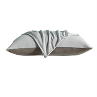 DAPU 大朴 新疆棉针织枕套 深灰+浅灰 一对装