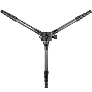 Manfrotto 曼富图 Element KELES5CF-BH 反折碳纤维三脚架 黑色