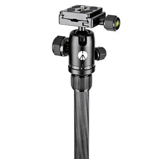 Manfrotto 曼富图 Element KELES5CF-BH 反折碳纤维三脚架 黑色