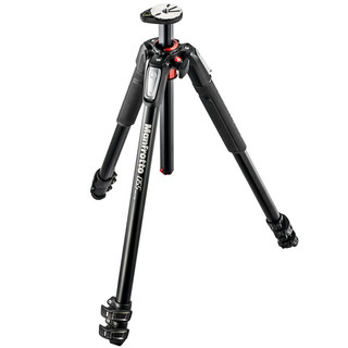 Manfrotto 曼富图 055 MT055XPRO3 伸缩铝合金三脚架 黑色