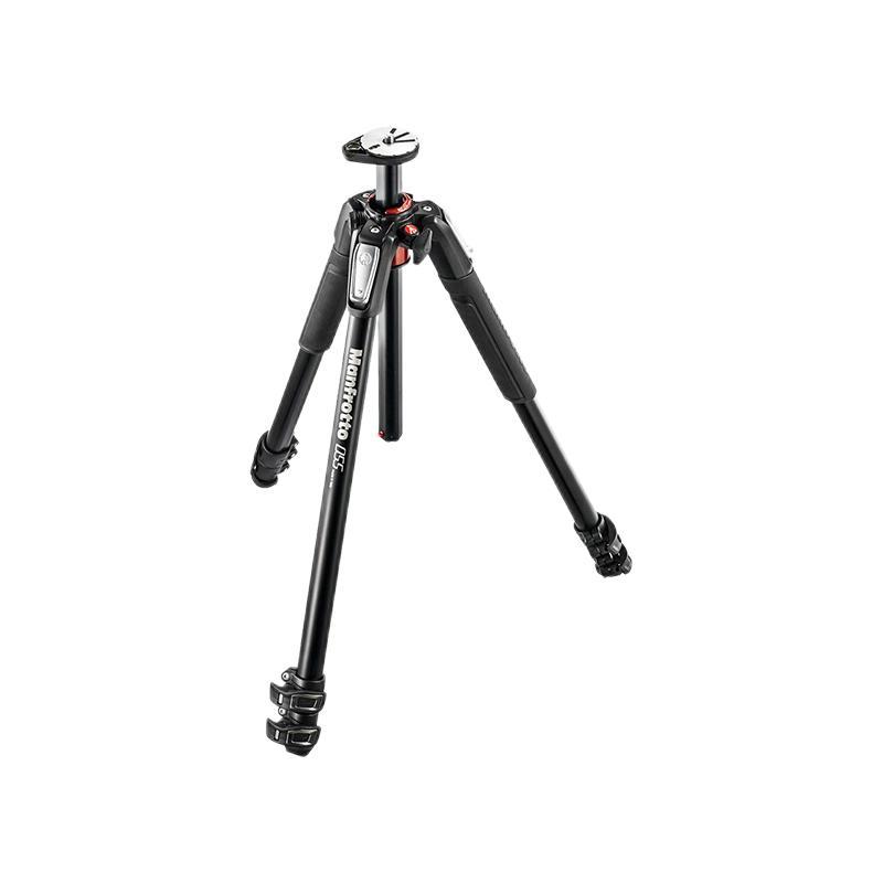 Manfrotto 曼富图 055 MT055XPRO3 伸缩铝合金三脚架 黑色