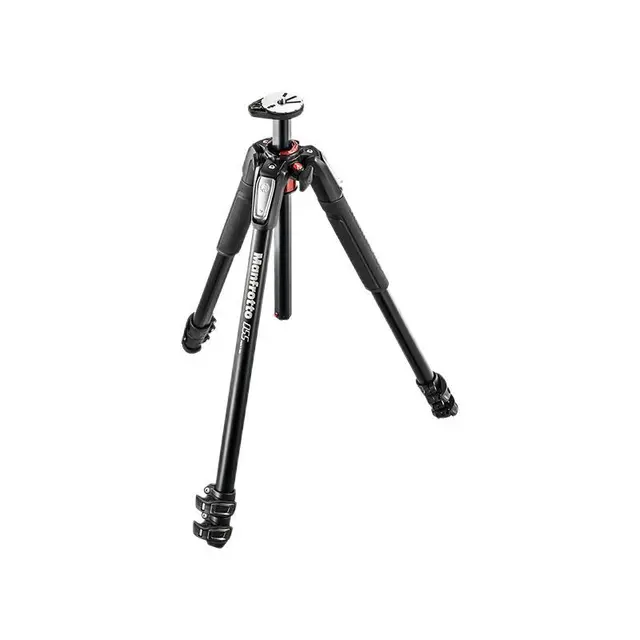 Manfrotto 曼富图 055 MT055XPRO3 伸缩铝合金三脚架 黑色