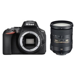 Nikon 尼康 D5600 APS-C画幅 数码单反相机 黑色 18-200mm F3.5 ED VR II 长焦变焦镜头 单镜头套机