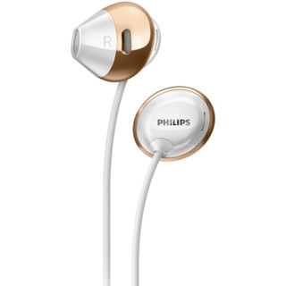 PHILIPS 飞利浦 SHE4205 入耳式有线耳机 白色 3.5mm