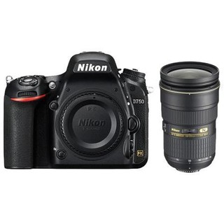 Nikon 尼康 D750 全画幅 数码单反相机 黑色 AF-S 24-70mm F2.8 ED 变焦镜头 单镜头套机