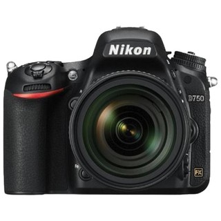 Nikon 尼康 D750 全画幅 数码单反相机 黑色 AF-S 24-70mm F2.8 ED 变焦镜头 单镜头套机