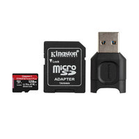 Kingston 金士顿 MLPMR2 MicroSD存储卡 128GB（UHS-II、V90、U3)