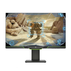 HP 惠普 光影精灵27xq 27英寸大屏 FHD高性能娱乐家用商务 三边窄边框 游戏办公显示器(黑色)