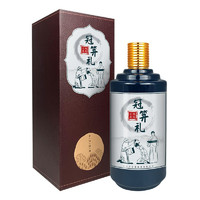 LU TAI CHUN 芦台春 私人定制 金盖茅型瓶 蓝 52%vol 舒适酱香型白酒 500ml 单瓶装