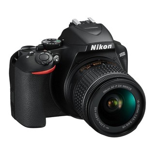 Nikon 尼康 D3500 APS-C画幅 数码单反相机 黑色 AF-P DX 18-55mm F3.5 G VR 变焦镜头 单镜头套机