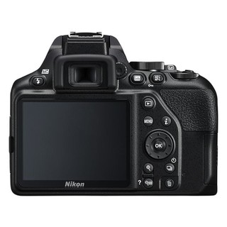 Nikon 尼康 D3500 APS-C画幅 数码单反相机 黑色 AF-P DX 18-55mm F3.5 G VR 变焦镜头 单镜头套机