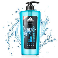 adidas 阿迪達斯 男士活力沐浴露 冰點 600ml