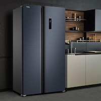 TCL 650升变频双开门电冰箱对开门家用风冷无霜大容量超大一级能效