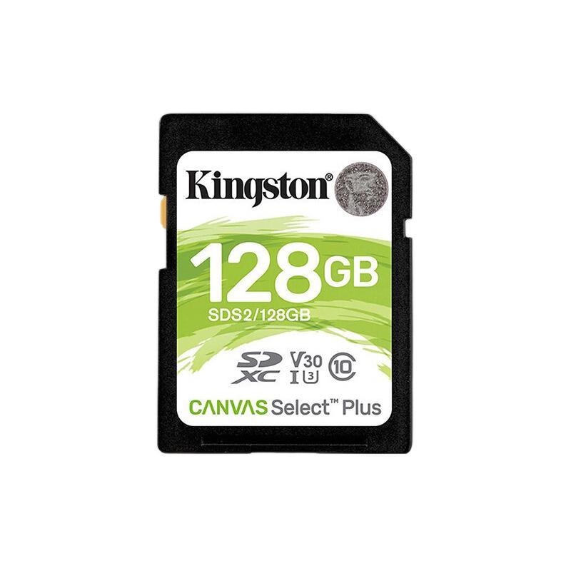 Kingston 金士顿 SDS2系列 SD存储卡 128GB（UHS-I、V30、U3)