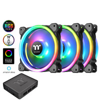 Thermaltake 曜越 Riing Trio 12 LED RGB 机箱风扇