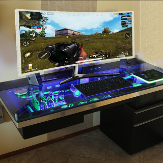 HKC 惠科 C340 34英寸 VA 曲面 FreeSync 显示器(3440×1440、100Hz、85%NTSC)