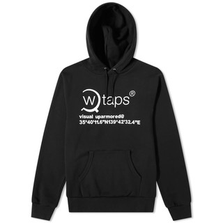 WTAPS OG 男士连帽卫衣 黑色 L