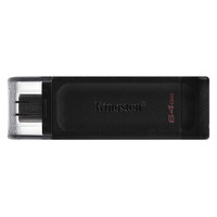Kingston 金士顿 DT70 USB3.2 Gen1 Type-C U盘 64GB