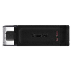 Kingston 金士顿 DT70 USB3.2 Gen1 Type-C U盘 64GB