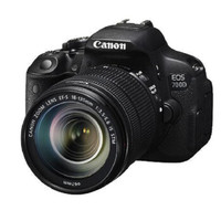 Canon 佳能 EOS 700D APS-C画幅 数码单反相机 黑色 EF-S 18-135mm F3.5 IS STM 变焦镜头 单镜头套机