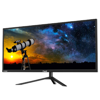 iFound FD3434QM+ 34英寸 VA FreeSync 显示器（3440×1440、75Hz、99%sRGB）