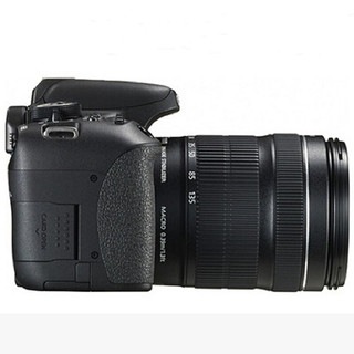 Canon 佳能 EOS 750D APS-C画幅 数码单反相机 黑色 EF-S 18-135mm F3.5 IS STM 变焦镜头 单镜头套机