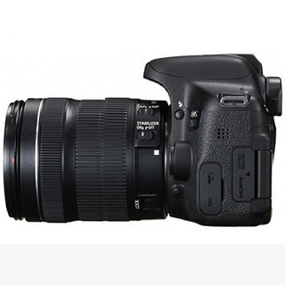 Canon 佳能 EOS 750D APS-C画幅 数码单反相机 黑色 EF-S 18-135mm F3.5 IS STM 变焦镜头 单镜头套机