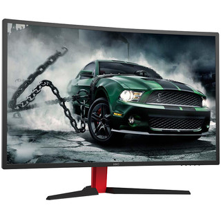 HKC 惠科 G32 31.5英寸 VA 曲面 FreeSync 显示器（1920×1080、144Hz、85%NTSC）