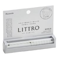 Kanmido LITTRO系列 LT-02 卷式笔型便签纸 灰色+浅棕 140张