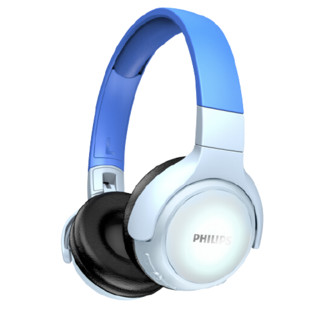 PHILIPS 飞利浦 TAKH402 耳罩式头戴式有线耳机 蓝色 3.5mm