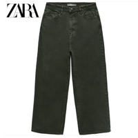 ZARA Z1975 女装 高腰及踝牛仔裤