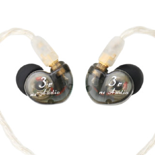 NS 3r 入耳式挂耳式动圈有线耳机 灰色 3.5mm