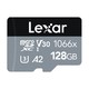 Lexar 雷克沙 128GB TF（MicroSD）存储卡 U3 V30 A2 读160MB/s 写120MB/s 4K高清视频流畅拍（1066x）
