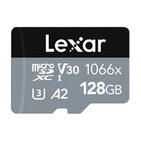 Lexar 雷克沙 MicroSD存储卡 TF卡1066X 128GB（UHS-I、V30、A2)