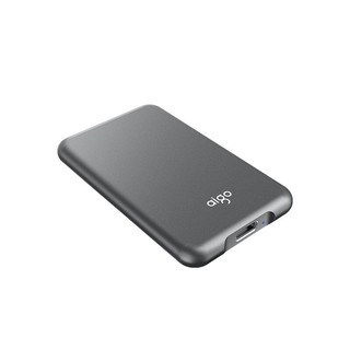 aigo 爱国者 高速多彩系列 S7 Pro USB 3.2 移动固态硬盘 Type-C 1TB 深空灰